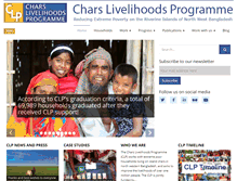 Tablet Screenshot of clp-bangladesh.org